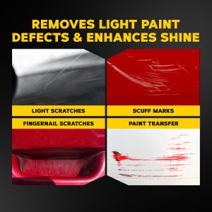 Meguiar’s Quik Scratch Eraser Kit – Car Scratch Remover with Pad & Towel