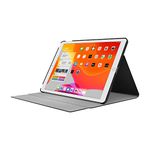 Incipio Faraday Folio Case Compatible with Apple iPad 10.2 Inch (2019) - Black [Wake/Sleep I Pencil Holder I Faux Leather I Stand I Magnetic Closure] - IPD-406-BLK