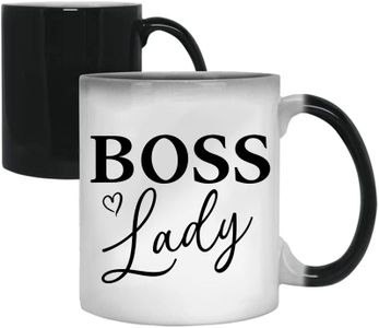 Tazza collega lavoro | Boss Lady | Tazza divertente per ufficio | Regalo per amica | Idea regalo Natale | Tazza personalizzata donna | Regalo compleanno donna | Tazza microonde e lavastoviglie