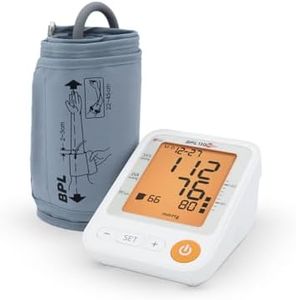 BPL Medical Technologies B12 Digital Blood Pressure Monitor with USB, LCD Display|BP Apparatus for Home|Hypertension & Managing Heart Health Device - White
