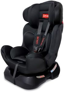 LuvLap Galaxy Convertible Car Seat for Baby & Kids New Born to 7 Years, Forward Facing & Rearward Facing, 3 Adjustable Recline Levels, European Safety Standard Certified, Side Impact Guard, Black