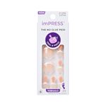 KISS imPRESS TOENAILS - BLANC CHIC