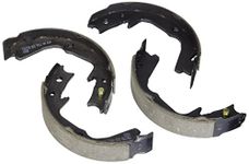 BOSCH BS758 Blue Parking Brake Shoe Set - Compatible With Select Subaru Baja, Legacy, Outback