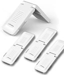 KidDough Baby Proofing Premium Child Safety Lock | for Refrigerator, Cabinets, Drawers, Fridge, Cupboard, Wardrobe, Door | Baby Safety (Pack of 4,White)