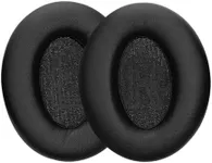 kwmobile Ear Pads Compatible with BERIBES WH305 Earpads - 2X Replacement for Headphones - Black