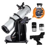 Celestron 22482 StarSense Explorer 150mm Tabletop Dobsonian Smartphone App-Enabled Telescope Works with StarSense App to Help You Find Nebulae, Planets & More – iOS/Android Compatible