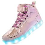 LED Light Up Shoes Unisex High top 