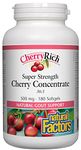 Natural Factors Super Strength Cherry Concentrate, 180 Softgels