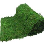 FAICOIA Moss Table Runner Green Moss Roll for Fairy Gardens Wedding Woodland Table Decor Dried Moss for Crafts 16" x 118" Preserved Moss Mat Moss Carpet for Green Moss Grass Wall 40 x 300cm