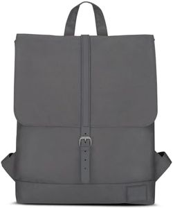 Johnny Urban Zaino Donna Grigio - Mia - Zainetto per Viaggio, Lavoro, Università, Ufficio - Backpack Piccolo Porta Pc 16 Pollici - Sacco Sportivo Leggero - Idrorepellente