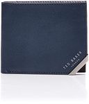 Ted Baker Men's KORNING Travel Accessory-Bi-Fold Wallet, Navy, One Size