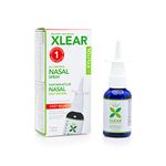 Xlear Nasal Spray, Natural Saline Nasal Spray with Xylitol, Nose Moisturizer for Kids and Adults, 45 ml (Pack of 1)