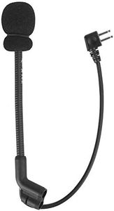 Microphone, Capacitive Replacement Hanging Rod Microphone, Suitable for Armorwerx, Peltor Comtac Headphones, Used for ComTac II for Comtac III for Comtac IV Noise Reduction Headset, Plug and Play
