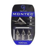 G 5 Outdoors Montec 100 Grain 1-1/16" Cut Broadheads (3 Pack)