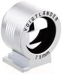 Voigtlander Viewfinder f/ 75mm Silv