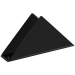 Dining Table Triangle Napkin Holder, Black Napkin Holder, Metal Dining Table Napkin Holder, Paper Towel Holder, Napkin Storage Rack, Suitable for Kitchen Dining Table countertop Cafe Indoor