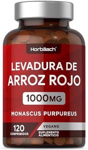 Levadura de Arroz Rojo 1000mg | 120 Comprimidos | Altos Niveles de Monacolina K | Contribuye al Funcionamiento Normal del Corazón | Red Yeast Rice | Horbaach