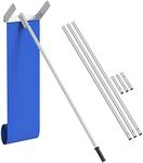 HIDALIFE Snow Roof Rake, 20FT Snow Rake for House Roof, Snow Removal Tool with Wheels & Nylon Slide, Adjustable Extended Handle, Durable Aluminum Roof Shovel