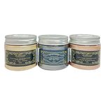 CSY art gallery Metallic Acrylic Paint Set 2oz Bottle*3 Champagne Gold Gypsum- Aromatherapy- Handpainted Perfect for Easy to Apply DIY Arts and Crafts(Creamy Sakura)