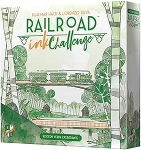 Horrible Games Railroad Ink: Green Edition - Board Game in Spanish,HGRRI04ES