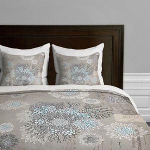 Deny Designs Iveta Abolina French Blue Duvet Cover, Queen