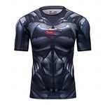 Cody Lundin® Men’s Film Version Fashion Diverse Styles Sport Fitness Jogging Compression T-Shirt Men´s Casual Tops - - Medium