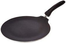 Prestige TTK OMG DLX Induction Base Non-Stick Aluminium Flat Dosa Tawa, 28cm, Red