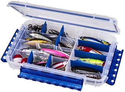 Flambeau Outdoors Ultimate Waterproof Tuff Tainer Fishing Tackle Tray Box (Includes Zerust Dividers) - Varying Compartments & Sizes