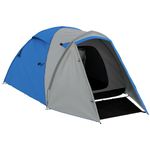 Outsunny 2 Man Camping Tent, Dome Tent with Bedroom and Living Room, 2000mm Waterproof, Portable with Bag, for Fishing Hiking Festival, Blue