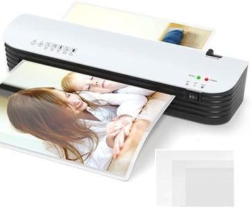 Thermal & Cold Laminator, 8.5x11 Machine for A4/A5/A6 With 6 Laminating Sheets - Home, School, Teachers, Office Use