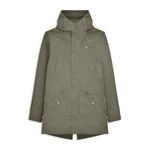 Lambretta Mens Resistant Parka Jacket Khaki XL