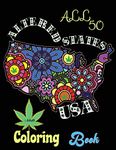 All 50 Altered States USA Adult Coloring Book: Celebrating Hemp CBD Legal in America Mandala Marijuana Design