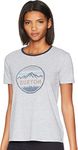 Burton Women's Idletime Short Sleeve T-Shirt, Gray Heather, Small