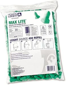 Honeywell 1013048 Howard Leight Max Lite Einweg-Ohrstöpsel aus Schaumstoff, SNR 34, 200 Paar