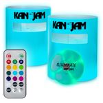 Kan-Jam-Illuminate-Disc-Toss-Game,-13-Colors,-for-Backyard,-Beach,-Park,-Tailgates,-Day-or-Night