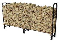 Pleasant Hearth LS932-96 32mm Heavy Duty Log Rack, 8'