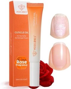 modelones Cuticle Oil Pen Rose for Growth and Strength Nail Growth Oil Cuticle Softener Quick Dry Nail Care Moisturize and Strengthen Damaged Nails 10ml 0.34Fl Oz