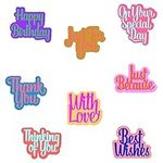 Blessing Words Die Cuts for Card Ma