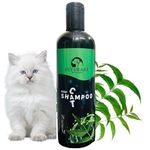 PETSWARE Cat Shampoo NEEM - 200Ml | 5 in 1 Cat Shampoo with Conditioner, Cat Shampoo for Persian Cat Hair Fall, Normal Cat, Kitten Shampoo, Suitable for All Cat Types