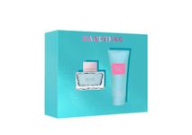 Banderas Perfumes - Blue Seduction Woman Gift Set EDT 50 ml + Body Lotion 75 ml - Long Lasting - Fresh, Casual and Femenine Fragance - Floral Aquatic Notes - Ideal for Day Wear