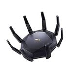 ASUS RT-AX89X (AX6000) Dual Band 12-stream WiFi 6 Extendable Router, Dual 10G Ports, Gaming Port, Mobile Game Mode, Subscription-free Network Security, Instant Guard, VPN, AiMesh Compatible