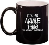 Ceramic Coffee Tea Mug Cup It's an Anime Thing (Black) by MIP