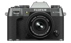 FUJIFILM X-T50 Mirrorless Camera Body, w/ XC15-45mmF3.5-5.6 OIS PZ Lens Kit, Charcoal Silver