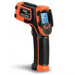 KIZEN Infrared Thermometer Gun (LaserPro LP300) - Handheld Heat Temperature Gun for Cooking, Pizza Oven, Grill & Engine - Laser Surface Temp Reader -58F to 1112F - NOT for Humans, digital