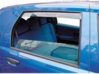 Window Visors Master (Rear) Compatible with Volkswagen Golf VII 5 Doors 2012-