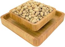 Penko Bamboo Pistachio Snack Bowl D