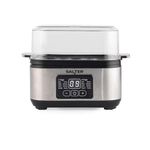 Salter 3 in 1 Digital Egg Cooker – Electric Omelette Maker, Poached or Boiled Eggs, 6 Egg Capacity, LED Digital Display, Compact, Includes Measuring Cup, Egg Rack, and Steaming Bowl, 430W, EK6153