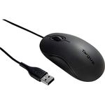 Targus Corporate USB Optical Laptop Mouse with 6-Foot USB Cord, Matte Black (AMU80US)