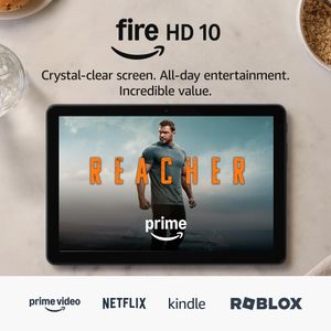 Amazon Fire HD 10 Tablet, 32GB – Black