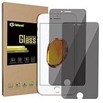 G-Most Privacy Screen Protector for iPhone 7 iPhone 8, [2-Pack] 2.5D Anti-Spy HD Tempered Glass Screen Cover Shiled for Apple iPhone 7/8 (4.7inch)